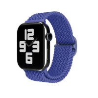 Ремінець Apple Watch тканинний Braided 38/40/41 mm темно-синій (navy blue)