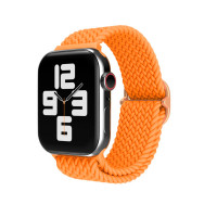 Ремінець Apple Watch тканинний Braided 42/44/45/49 mm помаранчевий (orange)