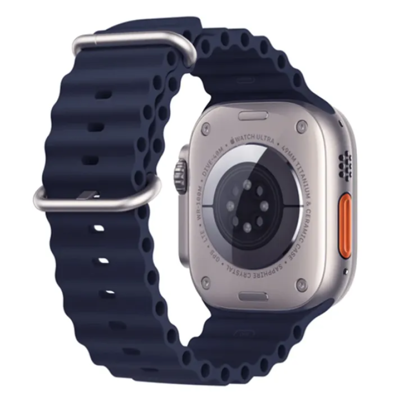 Ремешок Apple Watch Ocean band silicone 38/40/41 mm темно-синий (navy blue)