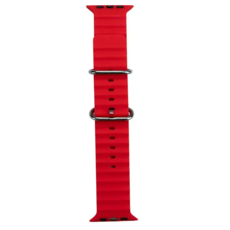Ремінець Apple Watch Ocean band silicone 38/40/41 mm червоний (red)