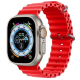 Ремінець Apple Watch Ocean band silicone 38/40/41 mm червоний (red)