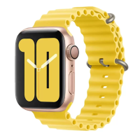 Ремінець Apple Watch Ocean band silicone 38/40/41 mm жовтий (yellow)