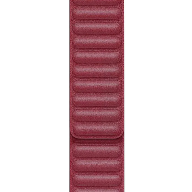 Ремінець Apple Watch Leather Link 38/40/41 mm червоний (red)