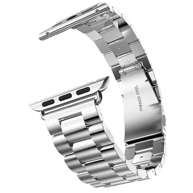 Ремешок Apple Watch Steel Beads 38/40/41 mm серебро (Silver)