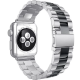 Ремінець Apple Watch Steel Beads 38/40/41 mm сріблястий-чорний (silver vs black)
