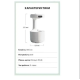 Антигравитационный увлажнитель диффузор Anti gravity humidifier