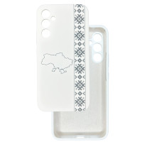 Чохол накладка Silicone Cover Soft Touch Ukraine Samsung A34 Вишиванка