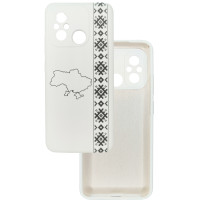 Чохол накладка Silicone Cover Soft Touch Ukraine Xiaomi Redmi 12C / 11A Вишиванка