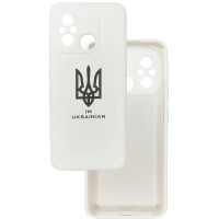 Чехол накладка Silicone Cover Soft Touch Ukraine Xiaomi Redmi 12C / 11A Герб