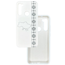 Чохол накладка Silicone Cover Soft Touch Ukraine Xiaomi Redmi Note 8t Вишиванка