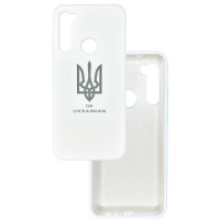 Чохол накладка Silicone Cover Soft Touch Ukraine Xiaomi Redmi Note 8t Герб