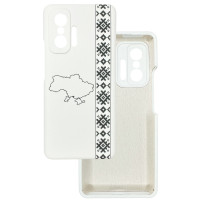 Чохол накладка Silicone Cover Soft Touch Ukraine Xiaomi 11T / 11T Pro Вишиванка