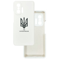 Чехол накладка Silicone Cover Soft Touch Ukraine Xiaomi 11T / 11T Pro Герб