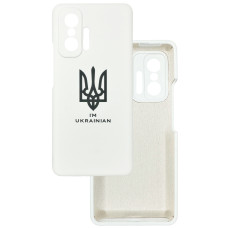 Чохол накладка Silicone Cover Soft Touch Ukraine Xiaomi 11T / 11T Pro Герб