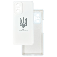 Чехол накладка Silicone Cover Soft Touch Ukraine Xiaomi Redmi Note 10 Pro / Max Герб