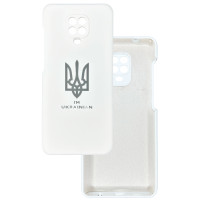 Чохол накладка Silicone Cover Soft Touch Ukraine Xiaomi Redmi Note 9s/Pro/Max Герб