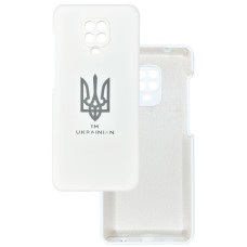 Чехол накладка Silicone Cover Soft Touch Ukraine Xiaomi Redmi Note 9s/Pro/Max Герб