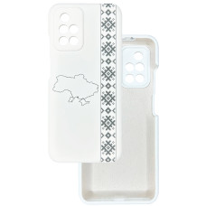 Чехол накладка Silicone Cover Soft Touch Ukraine Xiaomi Redmi 10 Вышиванка