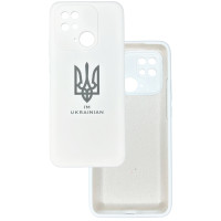 Чохол накладка Silicone Cover Soft Touch Ukraine Xiaomi Redmi 10С Герб
