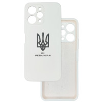 Чохол накладка Silicone Cover Soft Touch Ukraine Xiaomi Redmi 12 4g Герб