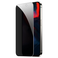 Защитное стекло iPhone 15 Pro Max Антишпион Premium