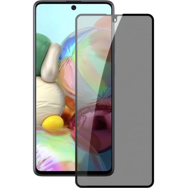 Защитное стекло Samsung A71 / A72 / A73 / M51 / M52 / S10 lite / Note 10 lite/M53 Антишпион Premium