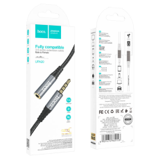 Кабель AUX Hoco UPA20 audio cable 3.5mm male to female 1m