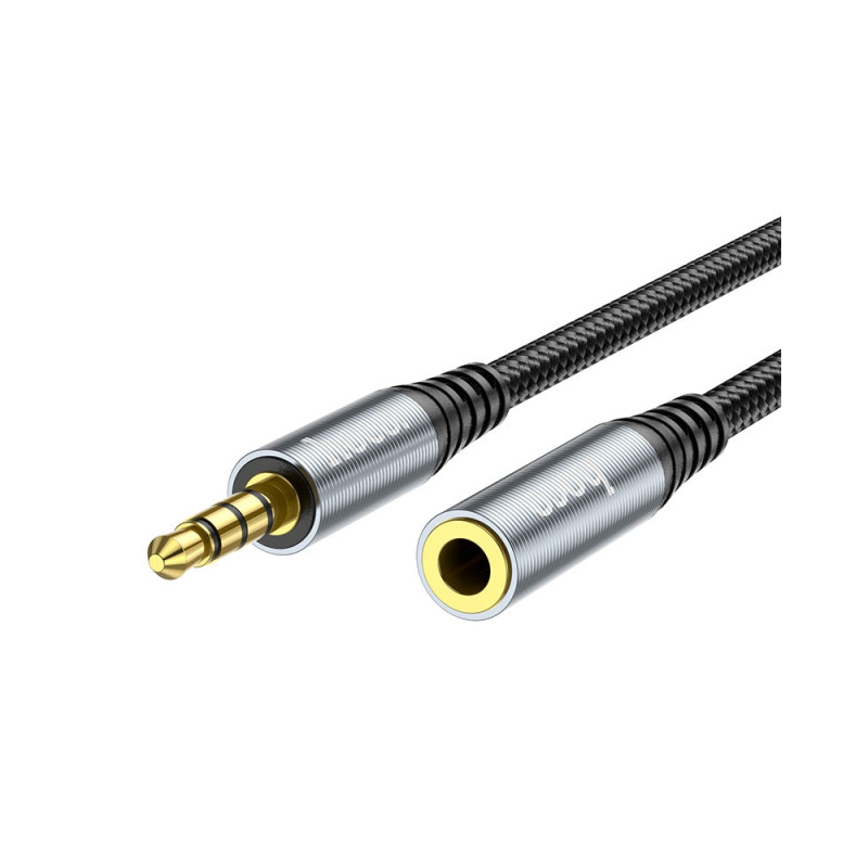 Кабель AUX Hoco UPA20 audio cable 3.5mm male to female 1m