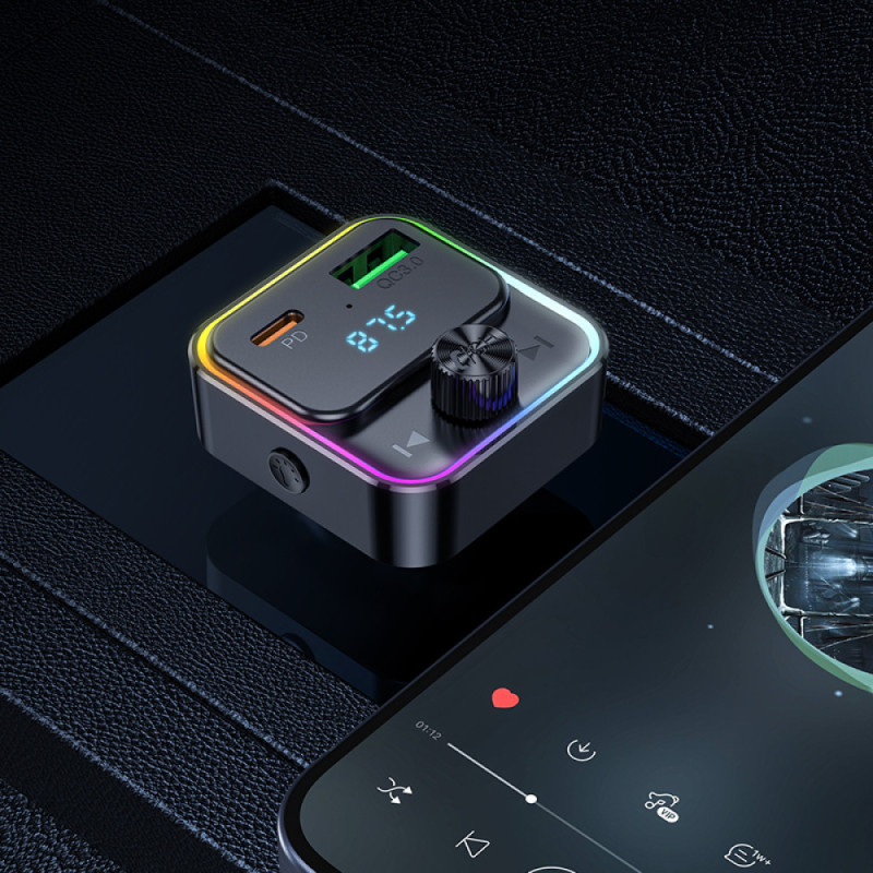 FM Модулятор Hoco E81 PD30W QC3.0