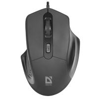 Мышь проводная Defender MB-347 Black