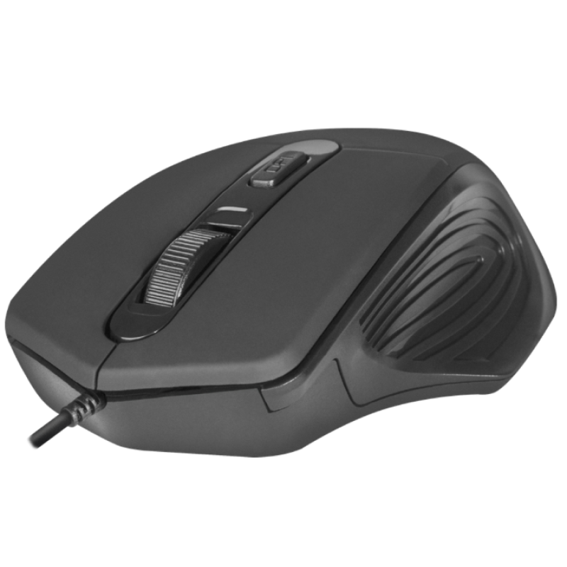 Мышь проводная Defender MB-347 Black