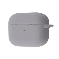 Чехол футляр для наушников AirPods Pro2 с микрофиброй Серый