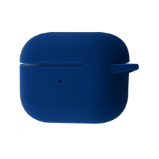 Чехол футляр для наушников AirPods Pro2 с микрофиброй Темно-синий