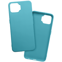 Чохол накладка матовий силікон Oppo A73 блакитний