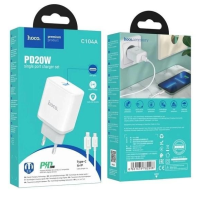 Зарядно устройство Hoco C104A PD20W Type-C to Lightning