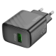 Мережевий адаптер Hoco CS21A QC3.0 18w чорний