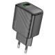 Мережевий адаптер Hoco CS21A QC3.0 18w чорний