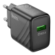 Мережевий адаптер Hoco CS21A QC3.0 18w чорний