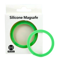 Кольцо MagSafe soft touch для телефонов Apple/Android зеленый