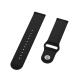 Ремешок Amazfit/Samsung silicone 20mm черный