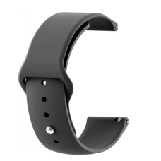 Ремінець Amazfit/Samsung silicone 20mm чорний