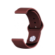 Ремешок Amazfit/Samsung silicone 20mm бордовый