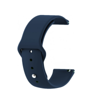 Ремінець Amazfit/Samsung silicone 20mm темно-синій