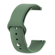 Ремінець Amazfit/Samsung silicone 20mm зелений