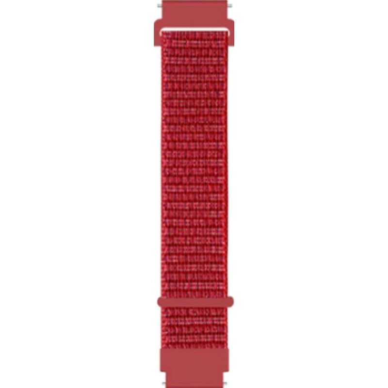 Ремешок Amazfit/Samsung Nylon 20mm красный