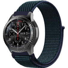 Ремінець Amazfit/Samsung Nylon 20mm темно-синій