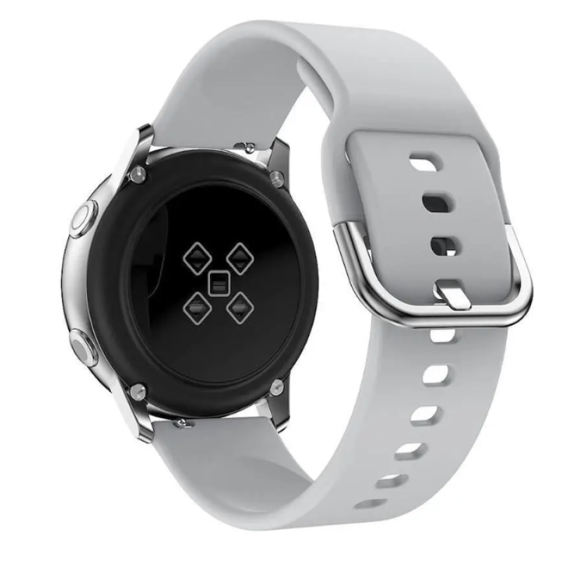 Ремешок Amazfit/Samsung Silicon Active 20mm серый