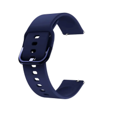 Ремешок Amazfit/Samsung Silicon Active 20mm темно-синий