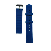 Ремінець Amazfit/Samsung Silicone Sport 20mm темно-синій