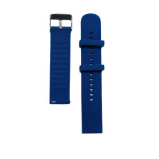 Ремінець Amazfit/Samsung Silicone Sport 20mm темно-синій